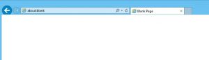 what is about blank webpage