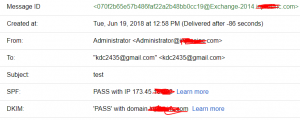 fix gmail marking domain emails as spam