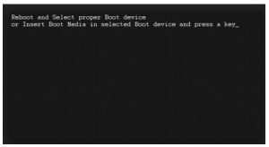 How to Fix server Boot Error