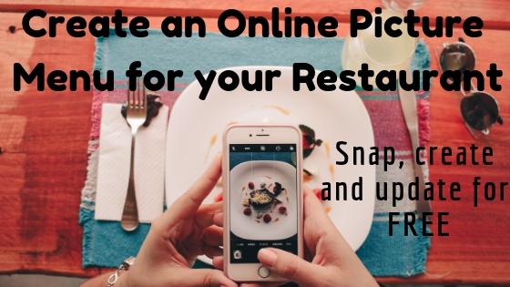 Create an Online Picture Menu for your Restaurant