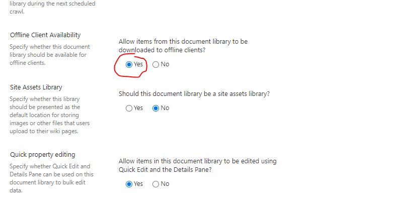 Your IT Admin doesnt allow syncing of sharepoint libraries